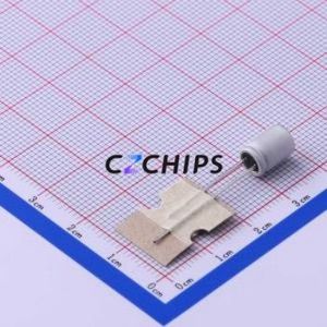 ตัวเก็บประจุแบบแข็ง 6R3ARCP561M06X8PZT แบบ Through hole (THT), ขนาด D6.3xL8 มม. 560uF 20% 6.3V 4.7A100kHz - Product Image 2