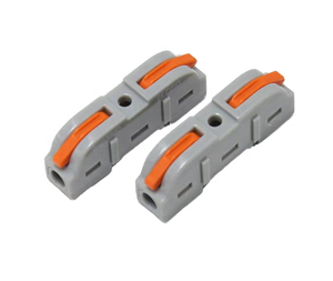 <span class=keywords><strong>Pct</strong></span> त्वरित डॉक केबल के लिए कॉम्पैक्ट 60 पीसी पुश तार कनेक्टर बॉक्स पीतल इन्सुलेट पावर प्लग स्प्रिंग दीन रेल बट टर्मिनल ब्लॉक - Product Image 3