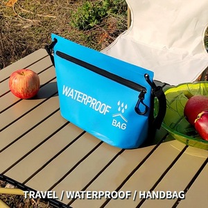 Logo personnalisé 5L Outdoor Waterproof Swimming Sport Zipper Waterproof Phone Pouch Pvc Dry Bag - Product Image 5