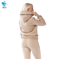 Sudadera con Capucha de Punto Gruesa de Invierno al por Mayor, con Logotipo en Relieve 3D, Color Personalizado, Sudadera con Capucha de Algodón para Hombre, Sudadera con Capucha de Cuello Redondo Informal con Doble Cremallera