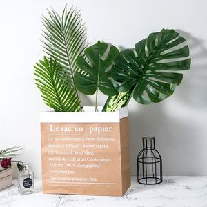 Florero creativo moderno con Muestra <span class=keywords><strong>de</strong></span> hoja <span class=keywords><strong>de</strong></span> tortuga <span class=keywords><strong>Planta</strong></span> verde artificial Decoraciones suaves Material plástico duradero - Product Image 1