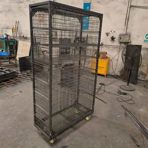 รถเข็นม้วนลวดเหล็กสำหรับใช้เชื่อมรถเข็นแบบมีแท่นวางสินค้าปลอดภัย4ด้านอุปกรณ์ใช้ในคลังสินค้า - Product Image 2