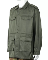 Costume vert en Polyester et coton, uniforme d'activité de plein air, vêtements tactiques, ensemble BDU