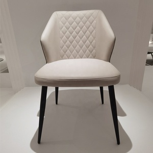 Khuyến mãi Ghế Nhật Bản cho phòng ăn Ghế ăn nhung xanh có tay vịn lưng thấp phong cách châu Âu - Product Image 3