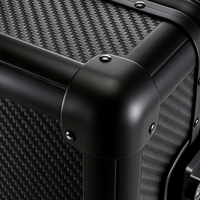 Valises en fibre de carbone en gros, 100% fibre de carbone véritable, valises de voyage de haute qualité, bagages rigides personnalisés