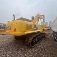 Excavatrice sur chenilles Komatsu PC360 d'occasion, haute performance, hydraulique, pour travaux de construction, à vendre