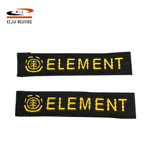 <span class=keywords><strong>Etiquetas</strong></span> de tela damasco tejidas a máquina con logotipo de marca famosa personalizadas al por mayor <span class=keywords><strong>sin</strong></span> MOQ - Product Image 5