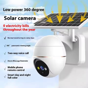 V360 PRO 4K HD IA fotocamera supporta il rilevamento del movimento di informazioni di allarme promemoria WIFI Wireless IP telecamera solare - Product Image 2