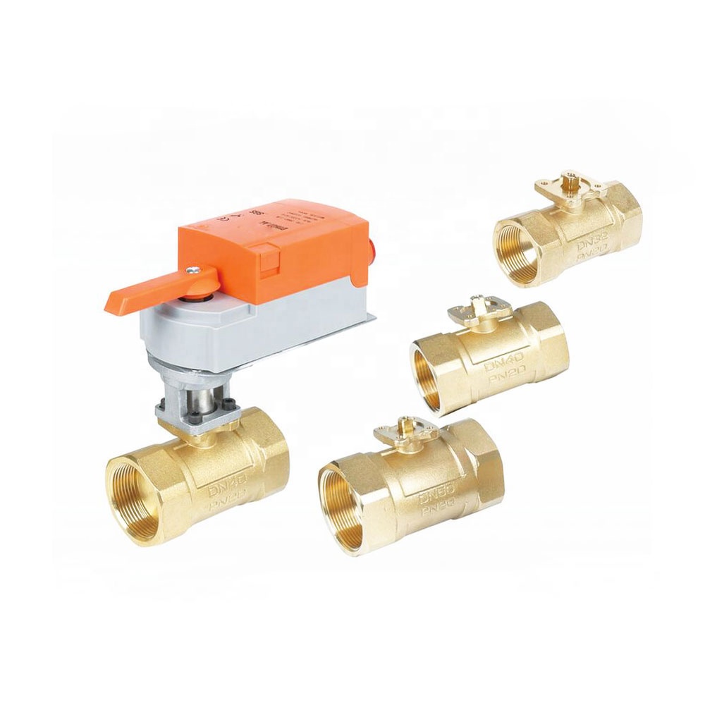 Amazon Hot sale Motorized Ball Valve AC220 electric motorized valve for Energy-Saving