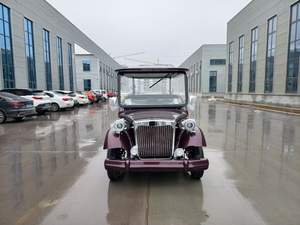 Voiture électrique de tourisme classique de fabrication chinoise, 6 à 14 places, vitesse de 30 à 40 km/h, moteur alternateur 4000W, 25% de réduction - Product Image 5