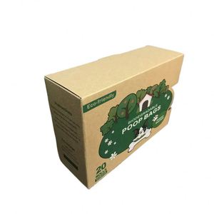 Eco Friendly Fully <b>Compostable</b> Disposable Poo <b>Bag</b> Dog Trash <b>Bag</b> Customized Pet Biodegradable Dog Poop <b>Bag</b> - Product Image 5
