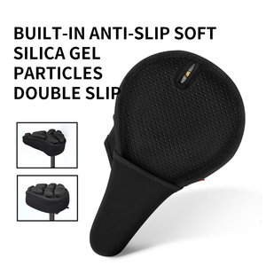 Nuevo cojín de aire <span class=keywords><strong>para</strong></span> <span class=keywords><strong>bicicleta</strong></span>, <span class=keywords><strong>airbag</strong></span> 3D, cómodo, inflable, transpirable, <span class=keywords><strong>para</strong></span> montar en montaña, funda de asiento de <span class=keywords><strong>bicicleta</strong></span> súper suave - Product Image 6