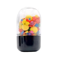 Pot en verre anti-odeur personnalisé 1g 3.5g 7g avec bouchon sécurité enfant, pot en verre pour bourgeons de fleurs biologiques