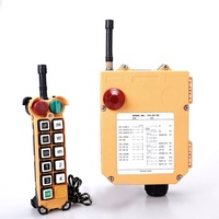 Télécommande RF à bouton-poussoir à code fixe 20V-500V 315MHz pour grue, portée 100m et étanche, pour palan électrique