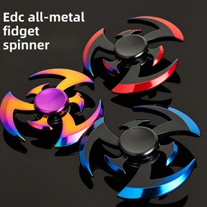 Spinner à doigts en alliage EDC, jouet anti-stress à rotation manuelle, jouet de compression pour adultes et enfants, gyroscopique, cadeau d'<span class=keywords><strong>anniversaire</strong></span> - Product Image 4