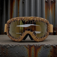 Lunettes de soleil fonctionnelles d'extérieur personnalisées, style industriel, thème steampunk, pour fêtes, transfrontalières
