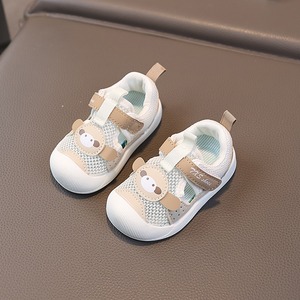 Nouvelles chaussures pour bébés filles de 1 à 2 ans, sandales à tige ouverte respirantes pour filles, chaussures de marche à semelle souple pour garçons - Product Image 3
