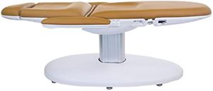 Cammello arancione trattamento medico elettrico Spa lettino di bellezza per il viso lettino da massaggio con telecomando a mano