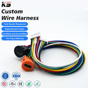 สายเชื่อมต่อแบบมีขั้วต่อ Molex 2.0 มม. รุ่น 51005/51006 แบบกำหนดเอง พร้อมปลั๊กตัวผู้และตัวเมีย สายไฟแบบมีขั้วต่อแบบ Crimp สำหรับอะแดปเตอร์เซอร์โว - Product Image 1