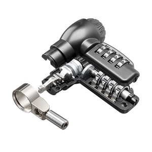 Bloqueo de cable de seguridad antirrobo de aleación de Zinc Universal para ordenador portátil con combinación de bloqueo codificado de lengua ajustable para portátil para HP DELL - Product Image 4