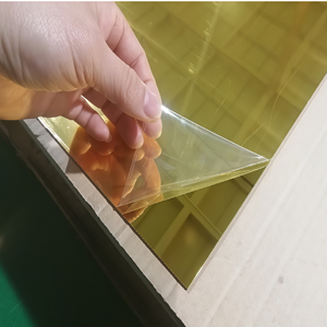 Hoja acrílica de espejo de seguridad alimentaria FDA para salpicaduras de cocina comercial - Product Image 2