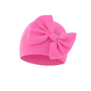 <span class=keywords><strong>Gorro</strong></span> de punto cálido para <span class=keywords><strong>invierno</strong></span> con lazo, <span class=keywords><strong>gorro</strong></span> de color liso para recién nacidos de 0 a 6 meses - Product Image 6