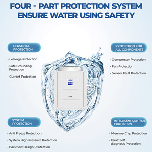 Promotion : Pompe à chaleur air-<span class=keywords><strong>eau</strong></span> commerciale haute température 25 kW 100 L DHW à soufflage par le haut, système split avec COP 2.62 - Product Image 5