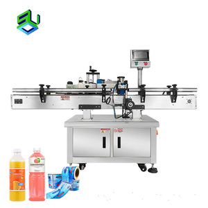 Machine d'étiquetage entièrement automatique pour bouteilles rondes avec vitesse de convoyeur réglable et faible consommation d'énergie - Product Image 1