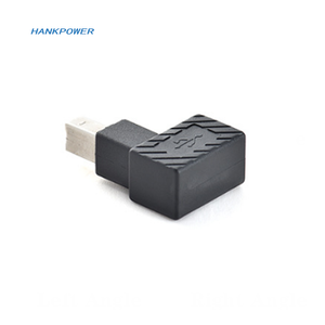 עד למטה שמאל ימין בזווית <span class=keywords><strong>90</strong></span> תואר <span class=keywords><strong>USB</strong></span> <span class=keywords><strong>B</strong></span> זכר לנקבה הארכת מתאם ממיר עבור מדפסת סורק - Product Image 6