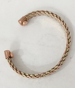 Decorative Hand Finished Copper Cuff Bangle With Magnetic Feature <b>For</b> Men Women Jewelry Retail And Fashion <b>Charm</b> <b>Bracelets</b> - Product Image 3