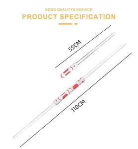 <span class=keywords><strong>Sabre</strong></span> <span class=keywords><strong>laser</strong></span> double tête lumineux YT pour enfants – Idéal pour les fêtes costumées, Noël, Nouvel An, Pâques et Halloween, et les jeux de rôle - Product Image 5