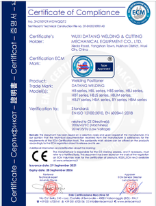 Nuevo Posicionador de Soldadura Automático Giratorio de 2000 kg para Terminales de Copa - Product Image 6