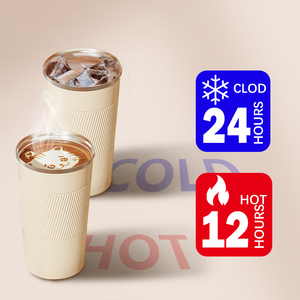 <strong>Cheap</strong> Price Factory Insulated Thermal Coffee Mug Tumbler Cup Coffee Mugs with Lid Stainless Steel Travel Camping Minimalist - Product Image 3