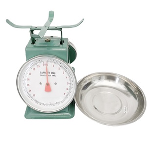 Báscula de doble dial Veidt de 20 kg con indicador, impermeable, de una sola cara, para pesar verduras, electrónica ZZDP-206-20kg, de acero inoxidable. - Product Image 2