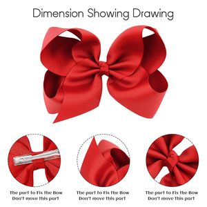 DAMAI Vente en gros : Accessoires pour cheveux durables en tissu et ruban gros-grain, nœuds, pinces et barrettes pour filles et adolescentes, cadeaux et décorations faites à la main - Product Image 4