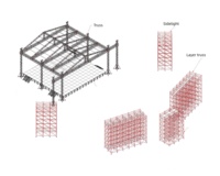 Structure en aluminium à longue portée pour l'éclairage de scène et le support d'écran LED
