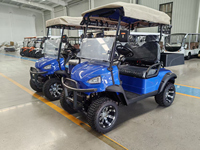 Voiture Buggy 4x4 Lithium Tout-Terrain Luxe 1-2 Places Véhicule Touristique Moto Électrique Chariot de Golf Voiture de Vacances