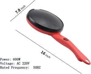 <span class=keywords><strong>Crepera</strong></span> Eléctrica Antiadherente Automática Personalizable, Ahorradora de Energía, Accesorio de Cocina Diaria <span class=keywords><strong>para</strong></span> el Desayuno en Casa - Product Image 6