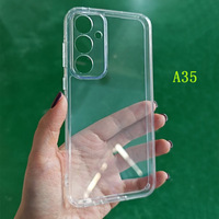 Usine 1.5mm Dur Acrylique 2.0mm TPU Cas pour iPhone 16 15 Pro Max pour Samsung A16 A06 A05 A05S Antichoc Mobile Téléphone Accessoire