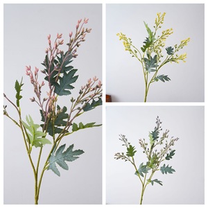 ดอกไม้ประดิษฐ์ CallaFloral ก้านเดี่ยว พลาสติก ตกแต่งภายใน สีชมพู เหลือง ม่วง MW13111 - Product Image 3