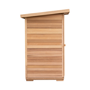 <span class=keywords><strong>Sauna</strong></span> Tradicional de Madera de Cedro Rojo de Estilo Moderno para Exteriores, <span class=keywords><strong>Sauna</strong></span> de Madera para 1 Persona - Product Image 4