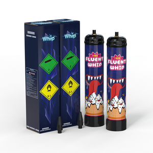 Cilindro de Gas CO2 de 1.1L para Crema Batida, Herramienta para Postres Fluent Whip de 740g, Entrega Rápida desde EE. UU. - Product Image 3