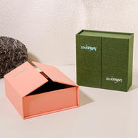 Cajas de Embalaje de Cartón Rígido con Cierre Magnético de Doble Puerta y Logotipo Personalizado Impreso, Regalo de Alta Gama Popular