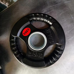 Conjunto de Anilhas de Peso TOPTONS para Equipamentos de Fitness Placas de Ferro Revestidas de Borracha com Pegada Tripla para Halteres e Barras - Product Image 3