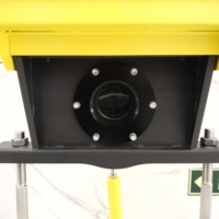 LINTERK PAPI Feu de signalisation LED pour obstruction aérienne, indice de protection IP65, construction en acier inoxydable, émission rouge et blanche, garantie 5 ans, intensité variable