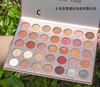 Racees02 — Palette d'ombres à paupières pour cosmétiques, maquillage, 35 couleurs, paillettes mates, OEM/ ODM