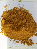 Pigment jaune d'oxyde de fer Pigment de ciment de sol pour béton brique asphalte