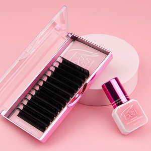 ESSI LASH Plateaux de cils en faux vison velours, Volume hybride 0.05, Extensions de cils individuels légers, naturels et effilés - Product Image 2