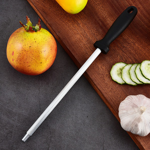 แท่งเหล็กกล้าไร้สนิมสำหรับลับมีดแบบใช้มือ สำหรับใช้ในครัว พร้อมด้ามจับที่สะดวกสบายและทำความสะอาดง่าย - Product Image 4