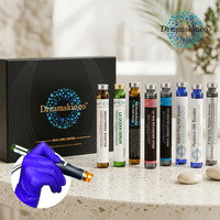 Máquina Facial de Hidrodermoabrasão com Oxigênio, Vitamina C 10ml, Peeling de Água H2O2, Spa de Bolhas Pequenas para Lifting Facial